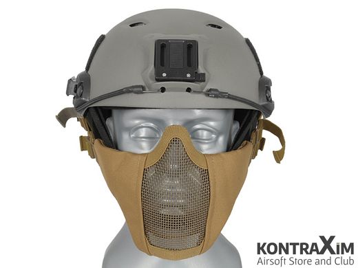 Маска захисна - сітка 2.0 FAST HELMET VERSION - TAN  PJ