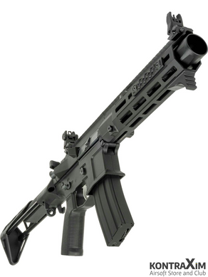 Автомат.Штурмовая винтовка M923G Double Eagle DEX556 - FALCON EFCS MOSFET DE для страйкбола, Black