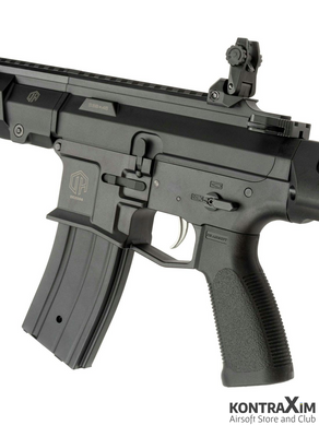 Автомат.Штурмовая винтовка M923G Double Eagle DEX556 - FALCON EFCS MOSFET DE для страйкбола, Black