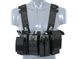 Розвантажувальний жилет Buckle Up Chest Rig V3 - Black [8FIELDS]