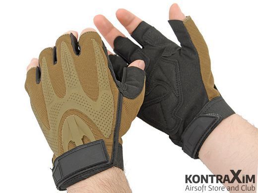 Тактические перчатки Military Combat Gloves mod. I (Size L) - Tan [8FIELDS]