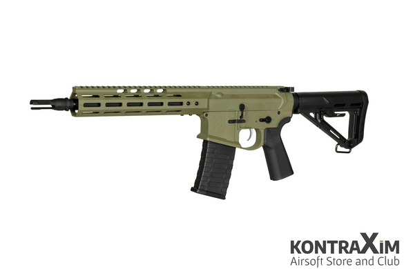 ШТУРМОВА ГВИНТІВКА M4 [NOVESKE] 10.5" GEN 4 Carbine - Green [EMG]