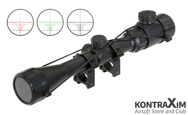 Приціл оптичний 3-9X40E - BLACK [PCS]