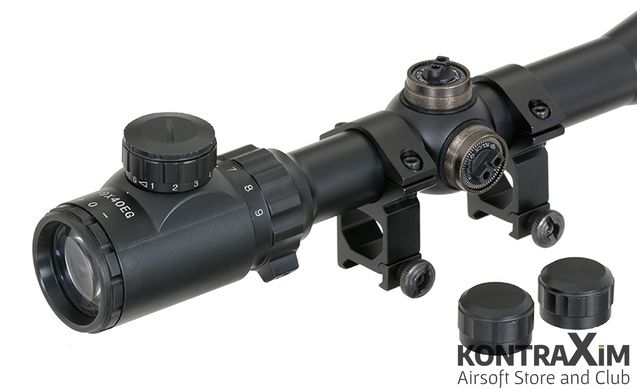 Прицел оптический 3-9X40E - BLACK [PCS]