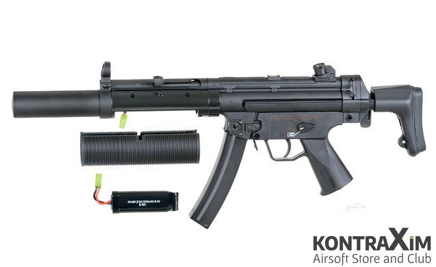 Пістолет-кулемет MP5 CM.041 SD6 BLUE EDITION [CYMA]