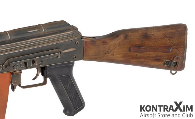 Автомат.Штурмова гвинтівка Replika karabinka AK-74 ASK201 Battle Worn [APS]  для страйкболу