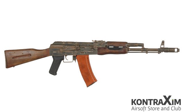 Автомат.Штурмова гвинтівка Replika karabinka AK-74 ASK201 Battle Worn [APS]  для страйкболу