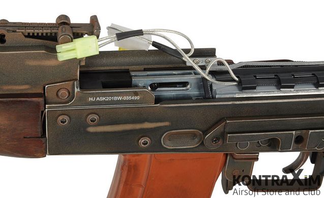 Автомат.Штурмова гвинтівка Replika karabinka AK-74 ASK201 Battle Worn [APS]  для страйкболу