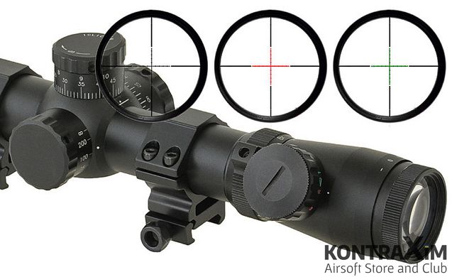 Прицел оптический M3 3.5-10X40 WITH LIGHTED CROSS MILITARY VERSION [PCS]