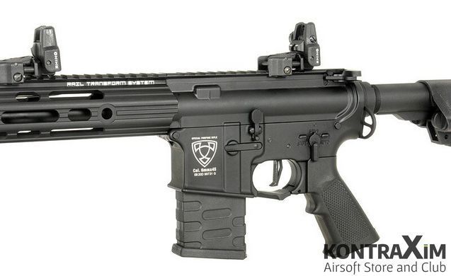 Автомат.Штурмова гвинтівка  ASR111 GUARDIAN ESILVER EDITION APS для страйкболу