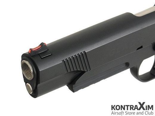 Пистолет M1911 GLADIATOR MARCUX - BLACK APS для страйкбола