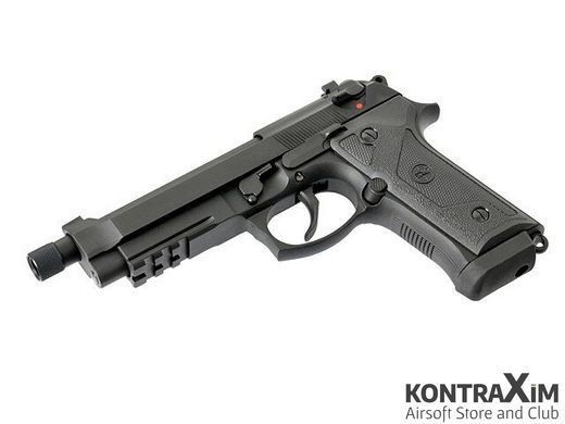 Пістолет SR9A3 (DUAL POWERED GAS/CO2) - BLACK SRC для страйкболу
