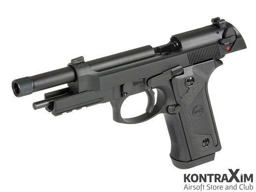 Пістолет SR9A3 (DUAL POWERED GAS/CO2) - BLACK SRC для страйкболу