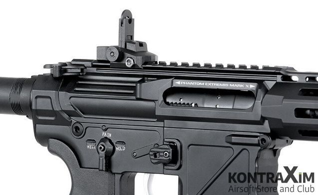 Автомат.Штурмова гвинтівка  PER MKX ESILVER EDGE SDU 2.0-BLACK APS для страйкболу