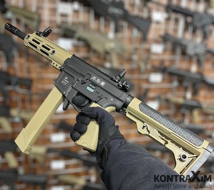 Страйкбольний пістолет-кулемет SA-FX01 FLEX™ GATE X-ASR Half-Tan [Specna Arms]