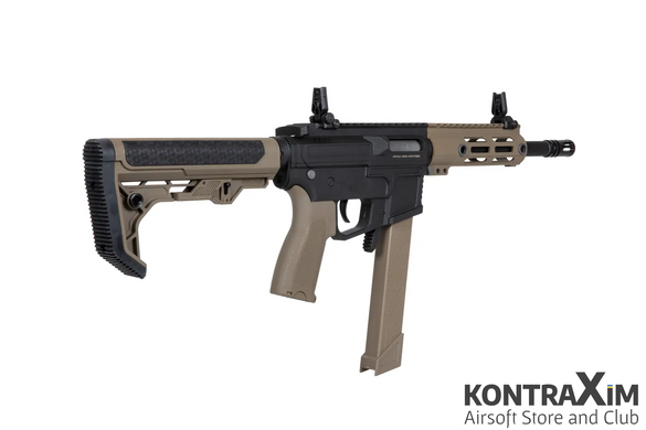 Страйкбольний пістолет-кулемет SA-FX01 FLEX™ GATE X-ASR Half-Tan [Specna Arms]