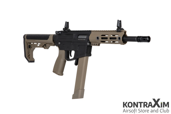 Страйкбольний пістолет-кулемет SA-FX01 FLEX™ GATE X-ASR Half-Tan [Specna Arms]