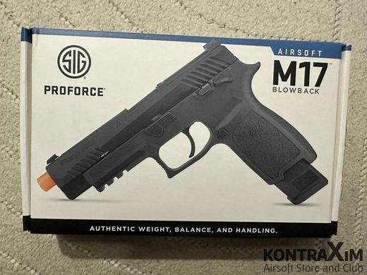 Страйкбольный пистолет [Sig Sauer] Air ProForce P320-M17 Blowback Green Gas (Б/у)