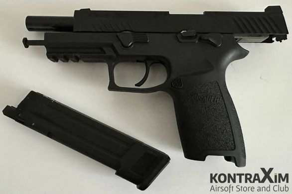 Страйкбольный пистолет [Sig Sauer] Air ProForce P320-M17 Blowback Green Gas (Б/у)