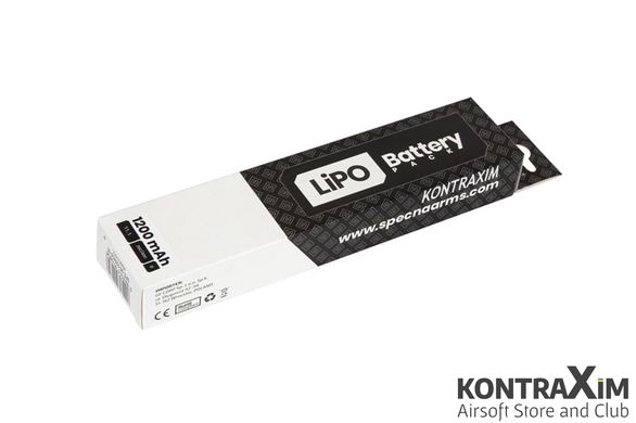 Аккумулятор LiPo 11.1V 1200mAh 20C/40C AK [Specna Arms]