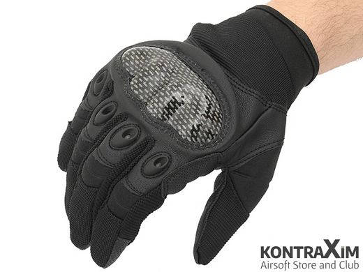 Тактические перчатки Military Combat Gloves mod. IV (Size L) - Black [8FIELDS]