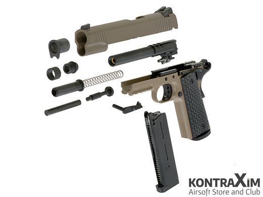 Пистолет R28- DARK EARTH ARMY ARMAMENT для страйкбола