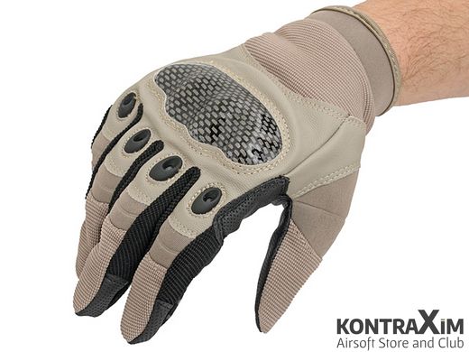 Тактичні рукавички Military Combat Gloves mod. IV (Size M) - TAN [8FIELDS]