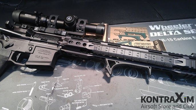 Ручка переносу вогню кутова із кріпленням на M-LOK [JJ Airsoft]