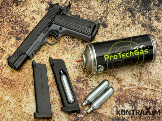 Капсула CO2, НАБІР 50шт (Smart Gas) &ndash; [PUFF DINO] Airsoft