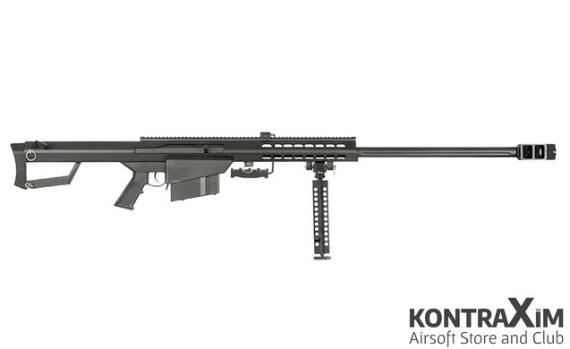 СНАЙПЕРСЬКА ГВИНТІВКА BARRETT M82A1 FULL METAL AIRSOFT SPRING RIFLE [6MMPROSHOP]