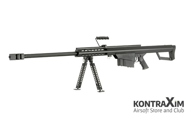 СНАЙПЕРСЬКА ГВИНТІВКА BARRETT M82A1 FULL METAL AIRSOFT SPRING RIFLE [6MMPROSHOP]