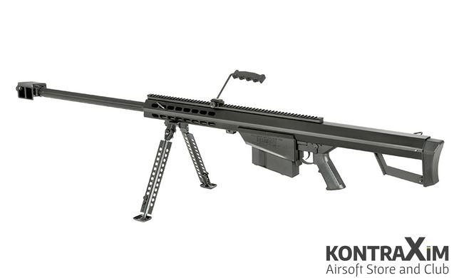 СНАЙПЕРСЬКА ГВИНТІВКА BARRETT M82A1 FULL METAL AIRSOFT SPRING RIFLE [6MMPROSHOP]